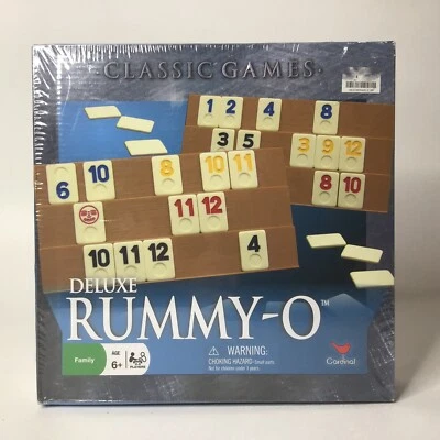Juego de mesa clásico Rummy-O Cardinal de lujo Rummy O - NUEVO Foto 1 de 4
