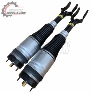 Pair Front Air Suspension Shock Struts For Jeep Grand Cherokee IV WK2 2011-2015 - Picture 1 of 24