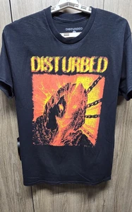 Disturbed 2023 Tour T-shirt Size Large New Shirt New Old Stock Free Shipping - Picture 1 of 5