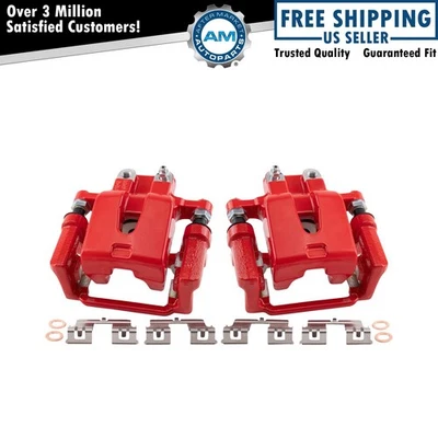 Rear Brake Caliper Set Fits 2005-2018 Chrysler 2005-2016 Dodge - Image 1 of 4