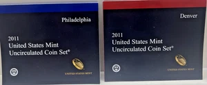 2011 P & D Uncirculated Mint Set (28 Coin set) - Picture 1 of 2