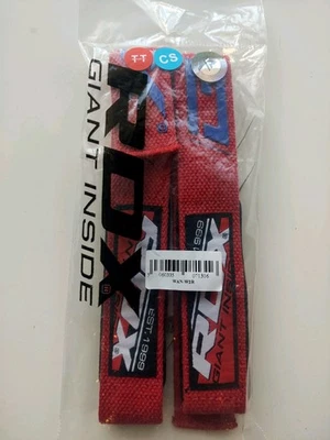 RDX Weight Lifting Straps - Red — 第 1/4 张图片