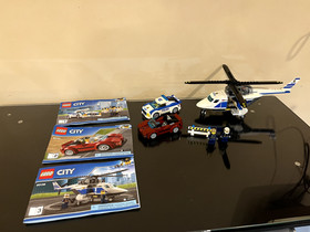LEGO CITY: High-speed Chase (60138) - Missing pieces and 2 Lego Mini-Figures