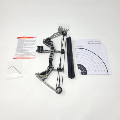 Juego de flechas de arco mini compuesto de 9" 12 flechas y flechas de tiro con arco de caldos Foto 1 de 2