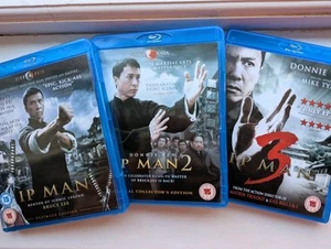 Ip Man + 2 + 3 (3x Blu-ray, 2009-2015) Wilson Yip, Donnie Yen, cine asia, bundle - Imagen 1 de 7