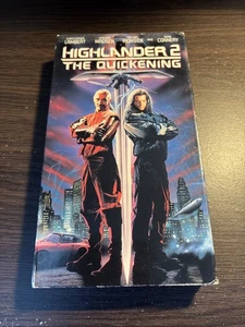 Highlander 2: The Quickening (1990) VHS - Christopher Lambert, Sean Connery - Bild 1 von 3
