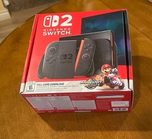 Brandneu Nintendo Switch 2 Konsole + Mario Kart World Spielepaket & Versand heute - Bild 1 von 9