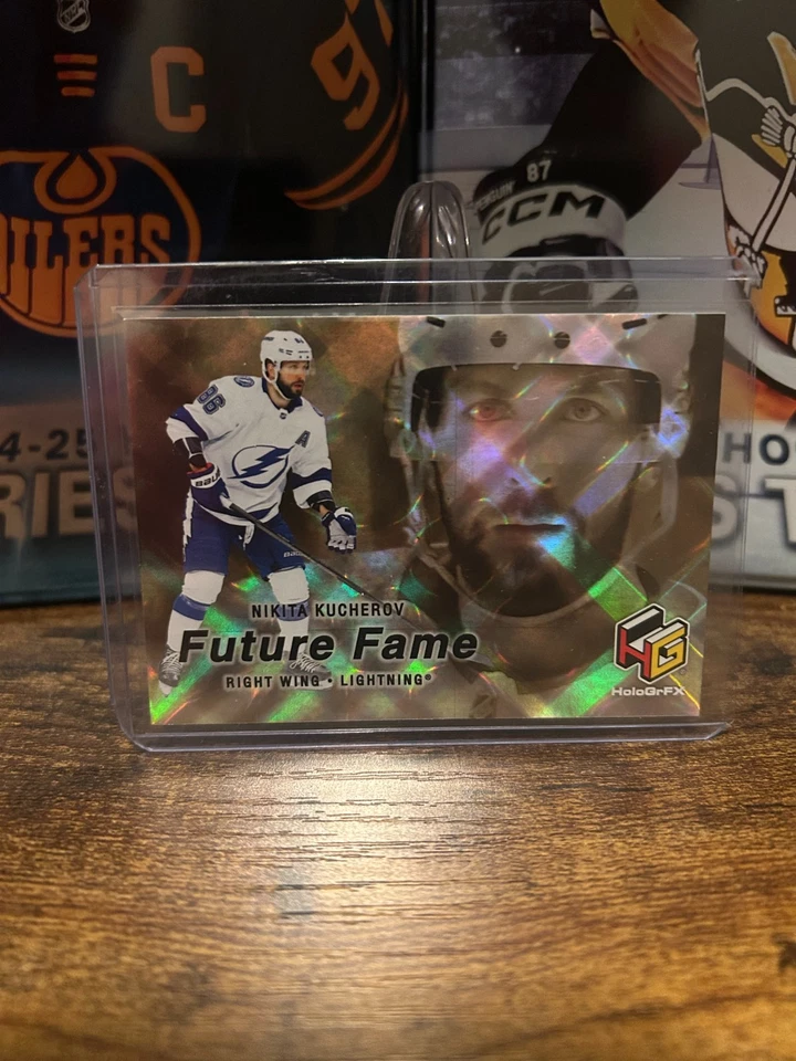2023-24 UPPER DECK EXTENDED NIKITA KUCHEROV FUTURE FAME HoloGrFX #FF-3 - Image 1 of 2