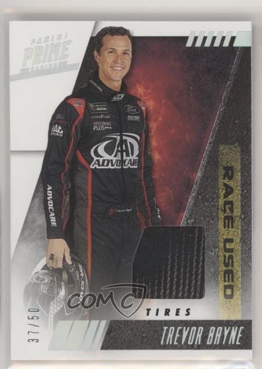2019 Panini Prime Race-Used Tires /50 Trevor Bayne #RU-TB - Image 1 of 2