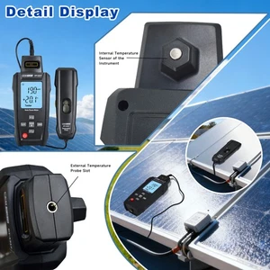 CEM DT-1317 Solar Irradiance Meter Solar Energy Tools Solar Power Meter ✦Kd - Picture 1 of 7