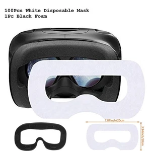 Pezzo Maschera Viso Igienica Universale per Occhiali HTC Vive PC VR Oculus - Foto 1 di 6