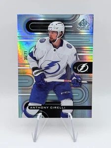 Anthony Cirelli - 2022-23 SP Game Used #114 True Base /71 Lightning SP - Bild 1 von 3