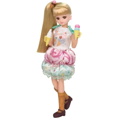 Muñeca Licca-chan LD-06 Pop'n Ice Cream vendedor de Estados Unidos Takara Tomy Foto 1 de 2