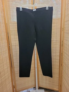 Pantalones al tobillo Crown Ivy para mujer talla XL negros elásticos cintura elástica pantalones - Imagen 1 de 12