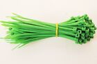 100 Office PC Wire Cable Tidy Zip Ties 4" 100mm,Green