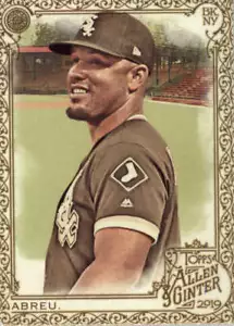 Allen and Ginter Gold #121 2019 Jose Abreu Chicago White Sox BX 50A - Imagen 1 de 2