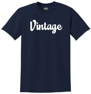 Vintage 60/40 Value Weight Printed Tee Shirt Regular and Big Size - Bild 1 von 2