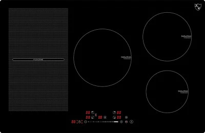 K&H 5 Zonen FLEX Induktionskochfeld 80cm Autark Eingebaut 80-IN-9200FLX