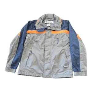 Columbia Jacket Boys 14/16 Winter Vortex Zip Button Outer Shell Youth Excellent - Picture 1 of 15