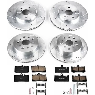 PowerStop Disc Brake Kit - Front and Rear - Fits Lexus LS430 2001-2006 Z23 Daily - Image 1 of 4