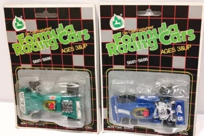 Vintage Lida Toys Die Cast Fastwheel F1 Cars Tyrrell P34 Lotus JPS 1:48 Hong K - Image 1 of 4