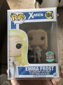 Funko Pop Marvel X Hombres Emma Frost Serie Especial 184 + Protector Figuras Pop - Imagen 1 de 6