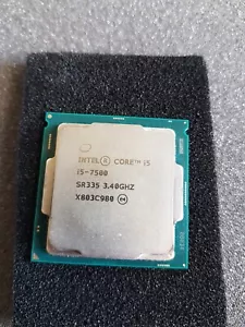 Intel Core i5-7500 CPU / Processor, 3.4GHz, 6MB Cache, 8GT/s, LGA1151, SR335 - Picture 1 of 2