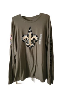 New Orleans Saints talla mediana L.S. Camisa Nueva Con Etiquetas por Nike SALUTE TO SERVICE $50.00 - Imagen 1 de 15