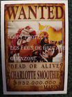 CHARLOTTE SMOOTHIE ONE PIECE  WANTED MARINE carte postale postcard   