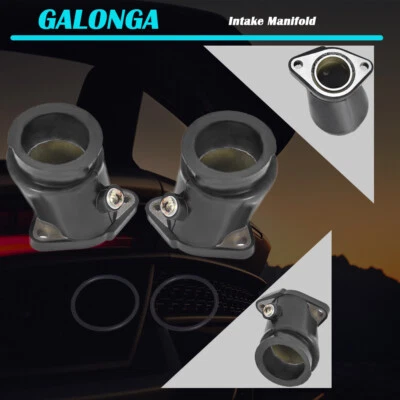 Tubo de bota coletor de admissão de carboidratos 2 carburadores para Honda Rebel CA250 CMX250 - Imagem 1 de 4