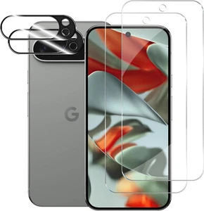 4 Pack Glass Screen Protector Camera Lens Protector for Google Pixel 9 Pro - Picture 1 of 8
