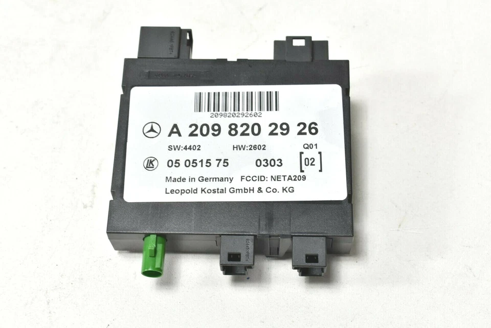 MERCEDES CLK320 CLK500 W209 CONVERTIBLE CHASSIS BOX MODULE COMPUTER 6617 - Image 1 of 4