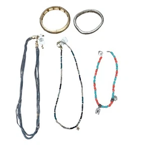 Women's Lot of Necklaces and Bracelets Including Lulu's and Chico's - Picture 1 of 9