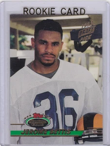 JEROME BETTIS ROOKIE CARD 1993 Topps Stadium Club Football RAMS STEELERS TSC RC - Picture 1 of 2