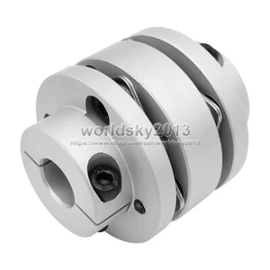 1pcs 4~10mm Stepped Double Membrane Diaphragm Flange Coupling Coupler LK3-C34-W - Picture 1 of 7