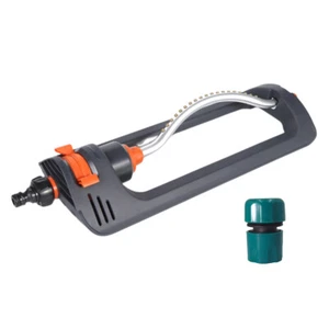 NEW Oscillating Garden Sprinkler Rustproof Aluminum Tube Swing Sprinkler Garden - Picture 1 of 12
