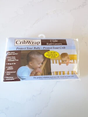 Trendlab- Padded Teething CribWrap Toxin Free Protect Your Crib - Image 1 of 4