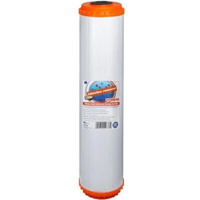 Aquafilter FCCBHD20BB 20" Big Blue GAC coconut shell activated carbon cartridge - Image 1 of 2