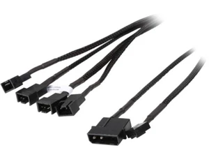 GeLid CA-PWM-03 1-to-4 4pin PWM Fan Power Splitter - Picture 1 of 3