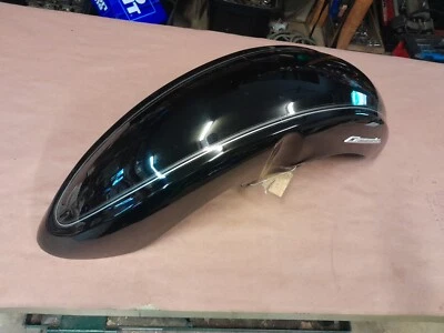 2000 Yamaha V-star 1100 XVS1100 XVS1100A Classic front fender  BLACK WITH GREY  - Image 1 of 4