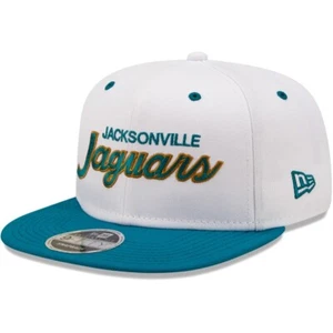 New Era Jacksonville Jaguars Throwback Script 9FIFTY Snapback Adjustable Hat - Picture 1 of 5