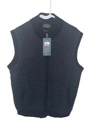 Pendleton Woolen Mills Men's Sweater Vest Washable Wool Size Large NWT s Blue - Image 1 of 4