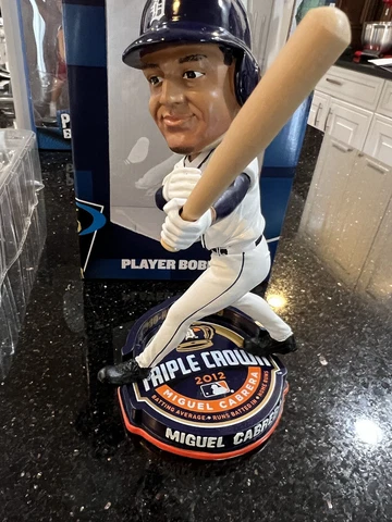 Detroit Tigers Miguel Cabrera 2012 Triple Crown Winner Mlb Bobblehead Foco Cover