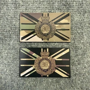 Royal Engineers Union Jack Flag IR Style RE Multicam Morale Patch 85mm x 50mm - Picture 1 of 6