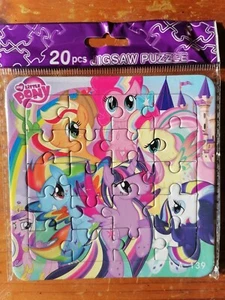 2x My little Pony 20-Piece Jigsaw Puzzles Drawing Best Christmas Gift for Kids - Picture 1 of 2