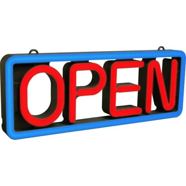 Pro-Lite LED Neon Store Window Open Sign