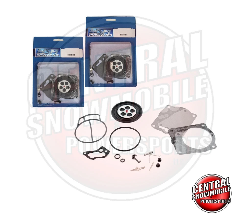 2x Kit de reparo duplo carb YAMAHA GP GPR XL XLT 800 98-05 PWC - Imagem 1 de 1