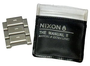 Authentic Men's Nixon The Manual II Spare Watchband Links. New in Pack. - Picture 1 of 1