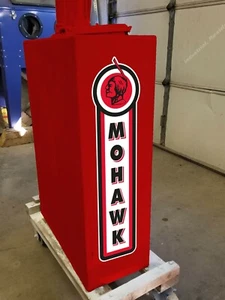 25" X 6" Mohawk Gas Oil Vinyl Decal Lubester Sides Oil Pump Lubster Restoration - Picture 1 of 1