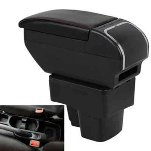 Caja reposabrazos para KIA K2 Rio 3 2011-2016 consola central caja de almacenamiento portavasos - Imagen 1 de 9